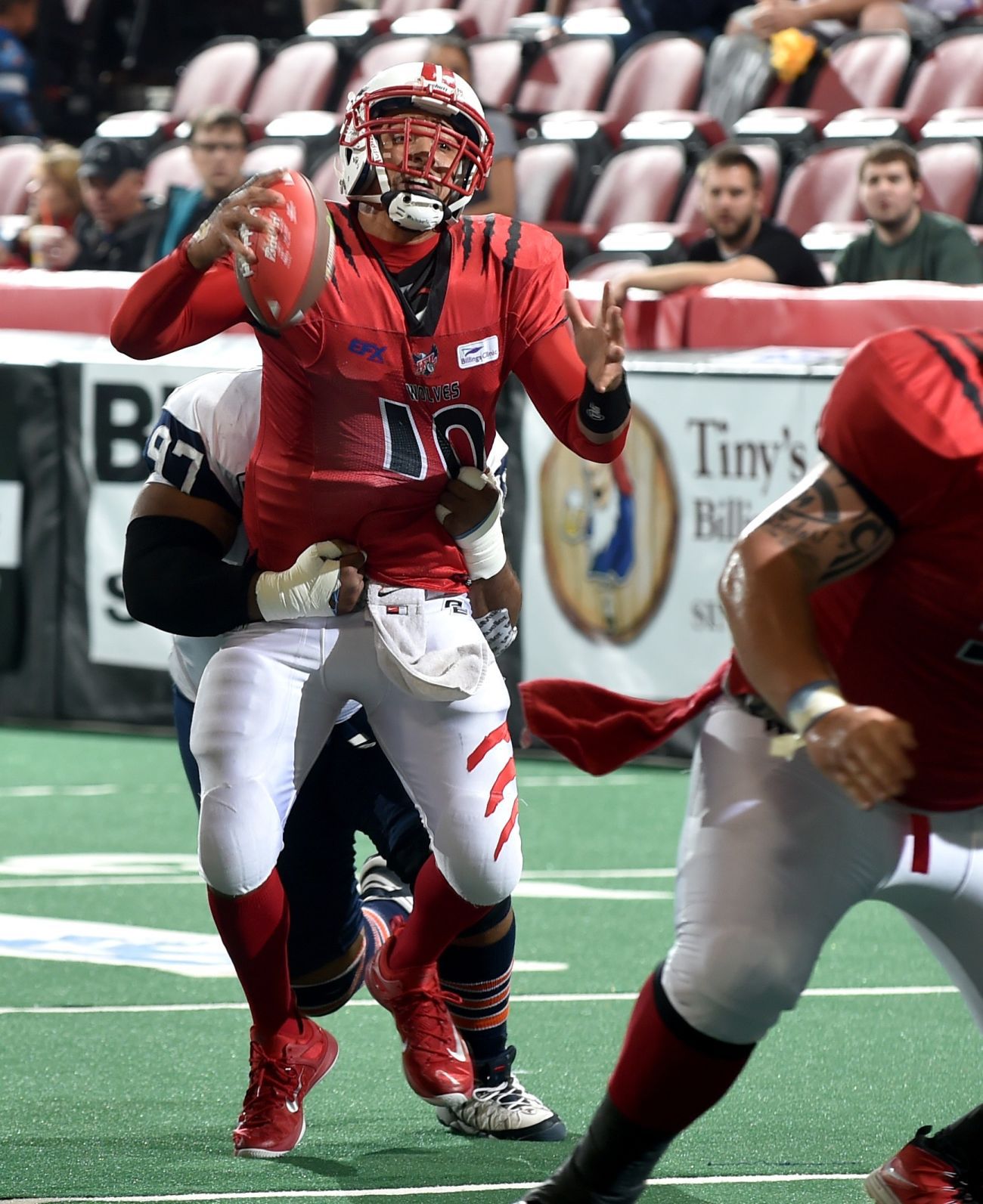 Wolves quarterback Cory Murphy